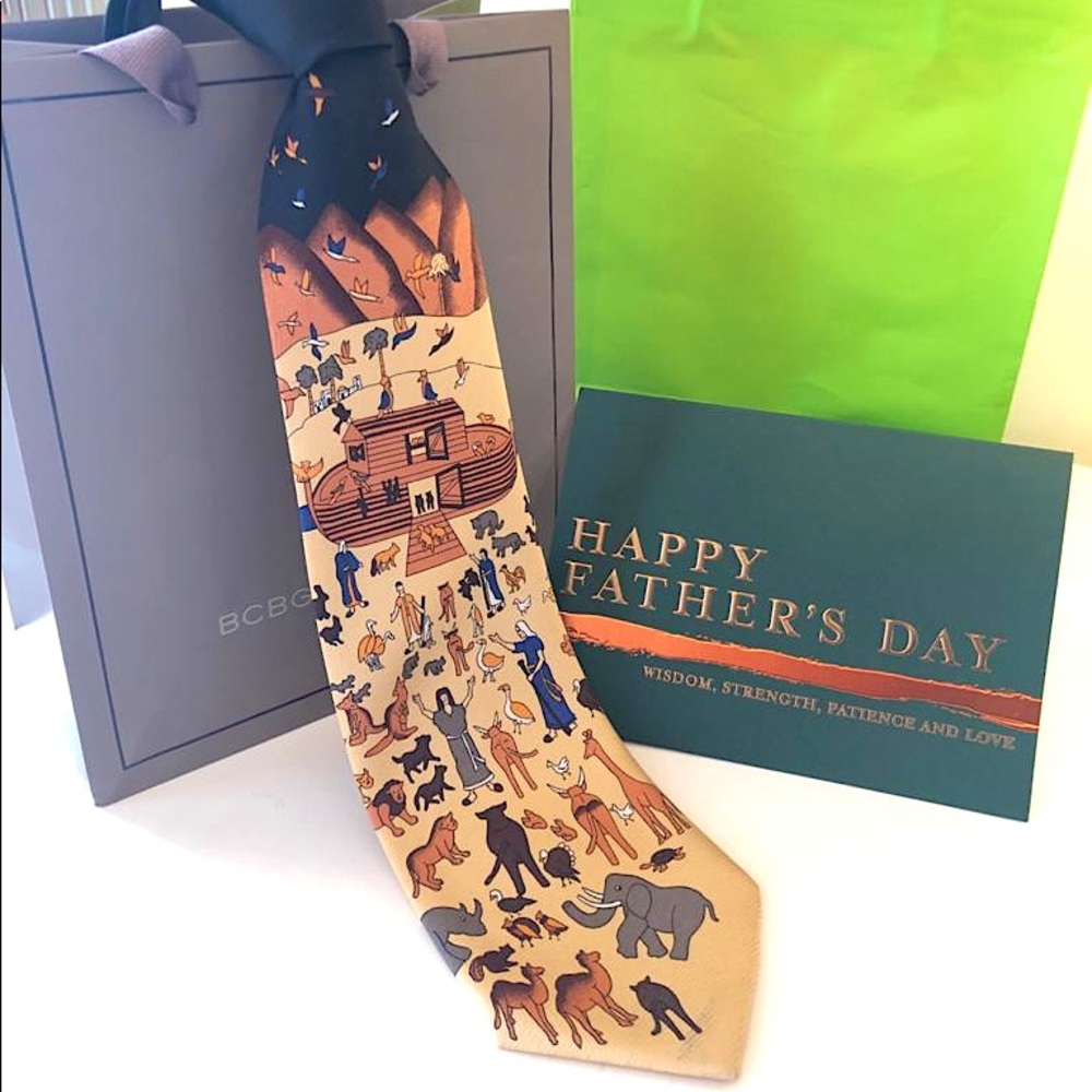 Noah’s Ark Silk Tie